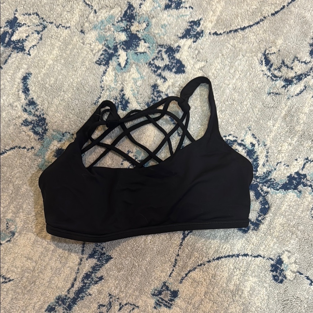 Lululemon Black Sports Bra